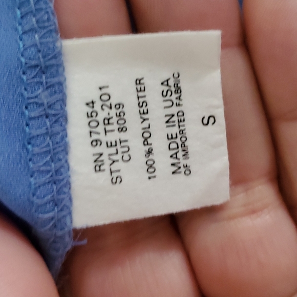 Three Eighty Two Babydoll Laced Neck Top Sz S - Picture 8 of 9